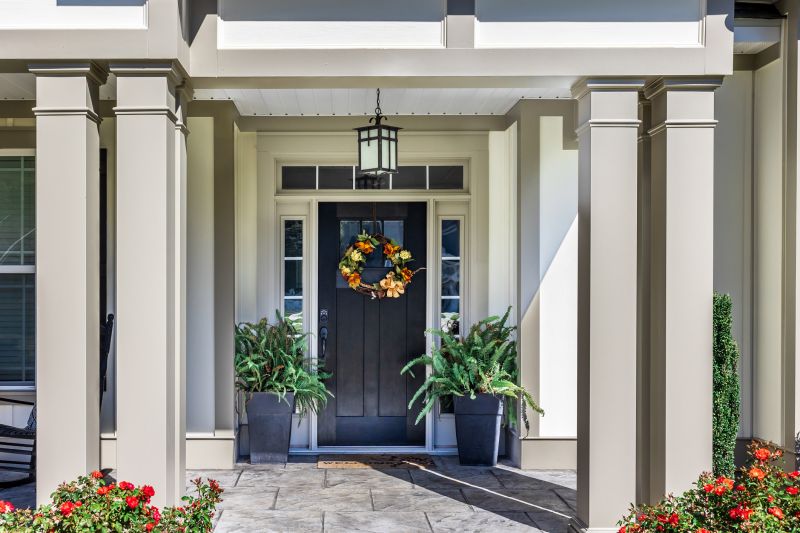 Outdoor Porch and Columns